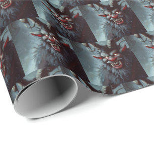 Christmas Krampus 2 Wrapping Paper