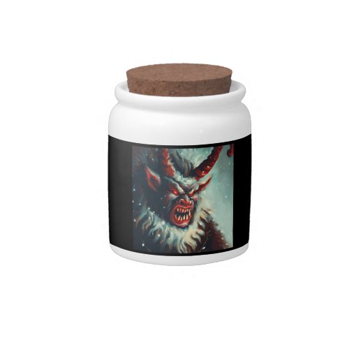 Christmas Krampus 3 Candy Jar