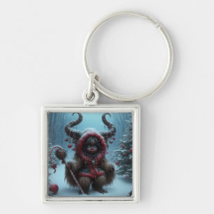 Christmas Krampus Keychain
