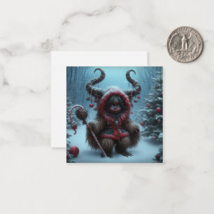 Christmas Krampus Note Card