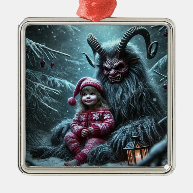 Christmas Krampus Ornament (Front)