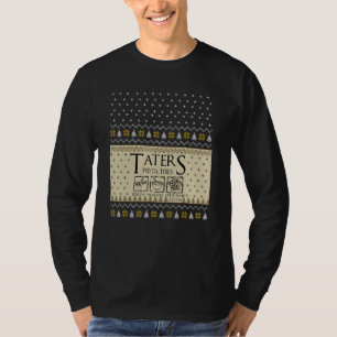 Christmas L O T R Taters Potatoes Boilem Mashem Ug T-Shirt