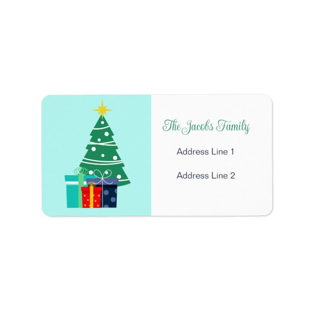 Christmas Label (Front)