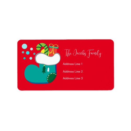Christmas Label