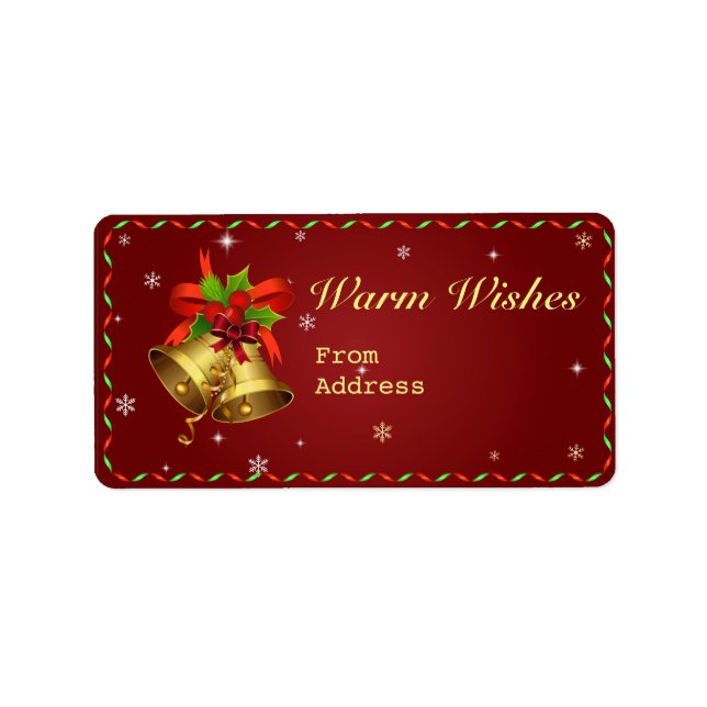 Christmas Label (Front)