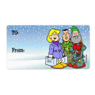 Christmas Label