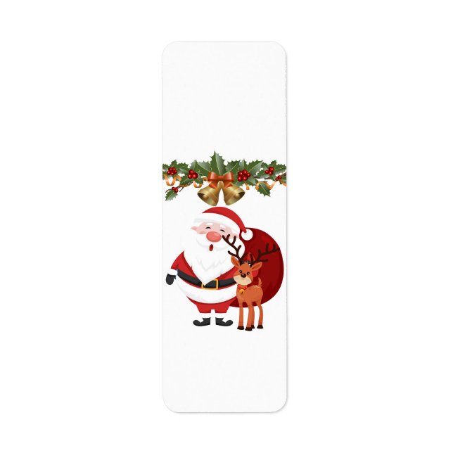 CHRISTMAS  LABEL (Front)