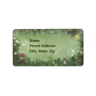 Christmas Label