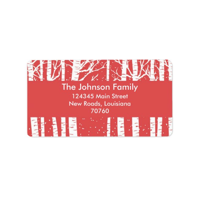 Christmas Label (Front)