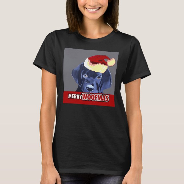 Christmas Labrador 189 T-Shirt (Front)