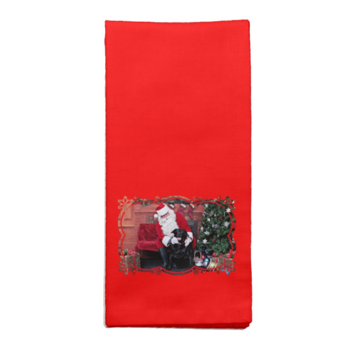 Christmas   Labrador   Gidget Cloth Napkin