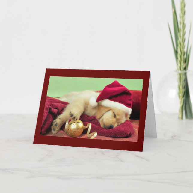 Christmas Labrador Holiday Card (Front)