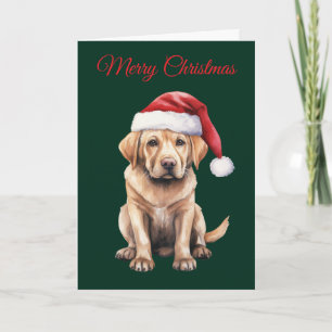 Christmas Labrador Holiday Card