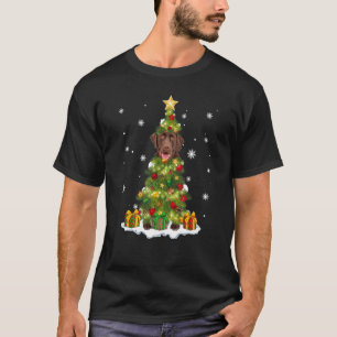 Christmas Labrador Retriever Dog Chocolate Lab T-Shirt