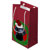 Christmas Labrador Retriever gift bag