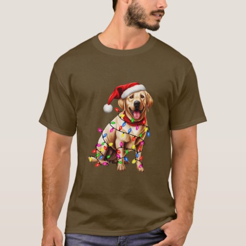 Christmas Labrador Retriever  T_Shirt