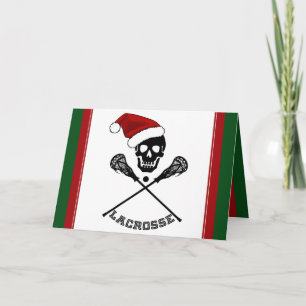 Christmas Lacrosse Holiday Card