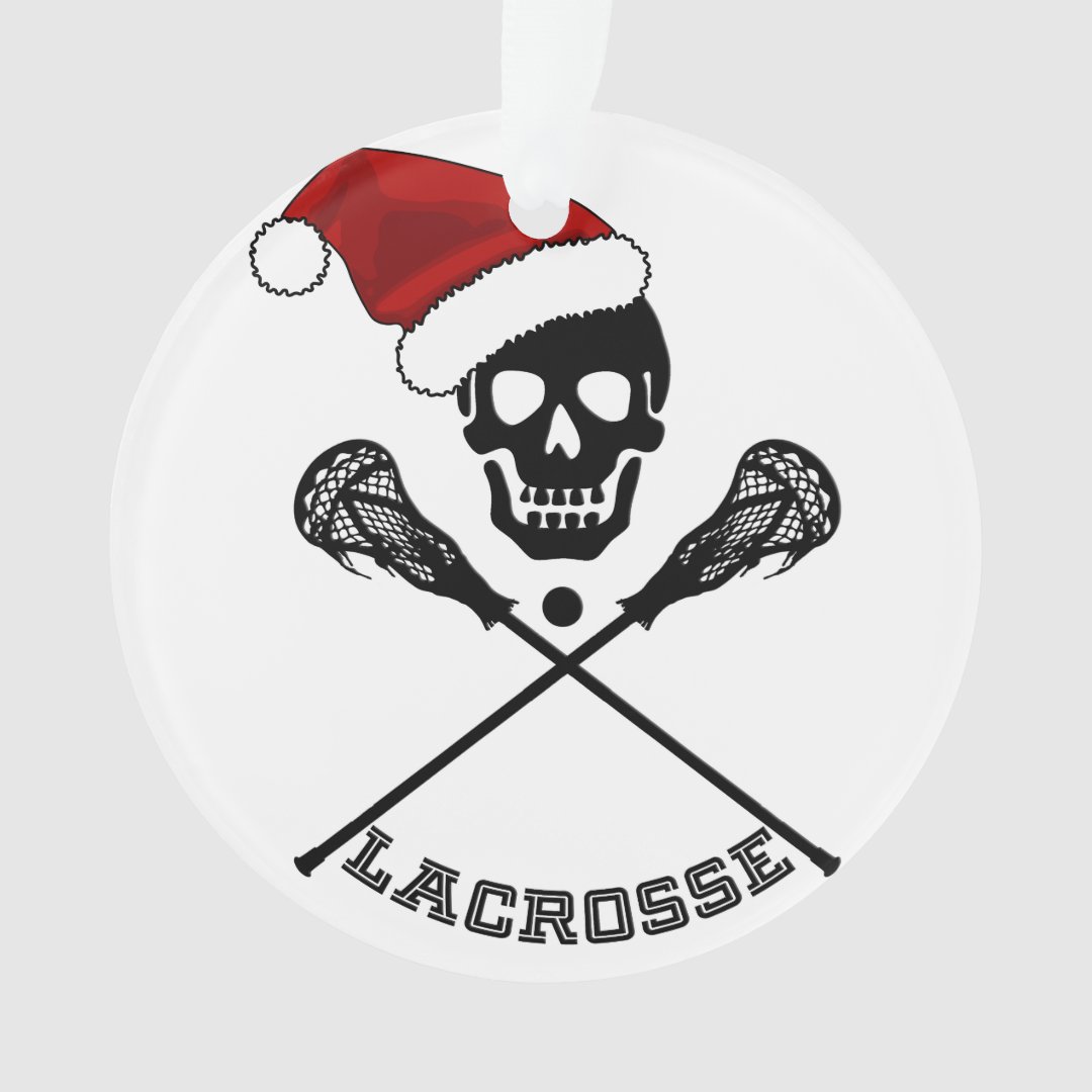 Christmas Lacrosse Sticks Ornament Zazzle