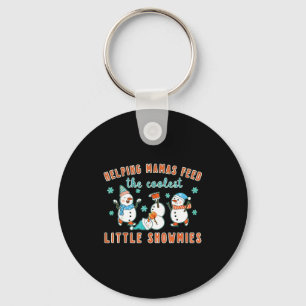 Christmas Lactation Consultant Lactation Nurse Lac Keychain