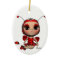 Christmas Ladybug Ornament