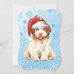 Christmas Lagotto Romagnolo Holiday Card