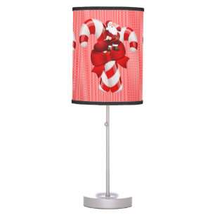 Christmas Lamp, Candy Cane Table Lamp