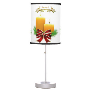 Christmas Lamp, Christmas Candle Table Lamp