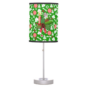 Christmas Lamp, Christmas Candle Table Lamp