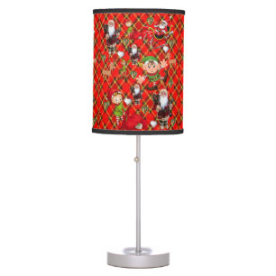Christmas Lamp, Elf Table Lamp