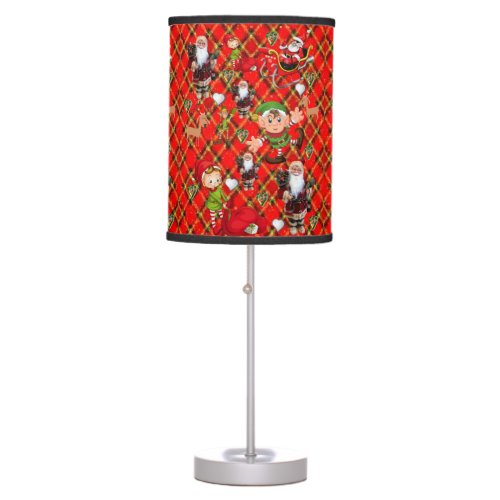 Christmas Lamp Elf Table Lamp