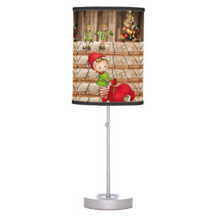 Christmas Lamp, Elf Table Lamp