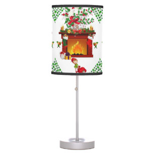 Christmas Lamp, Elf Table Lamp