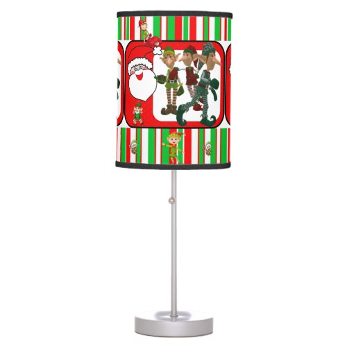 Christmas Lamp Elf Table Lamp