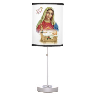 Christmas Lamp, Jesus Christ Table Lamp