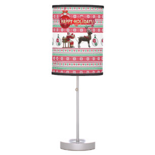 Christmas Lamp, Merry Christmas Table Lamp