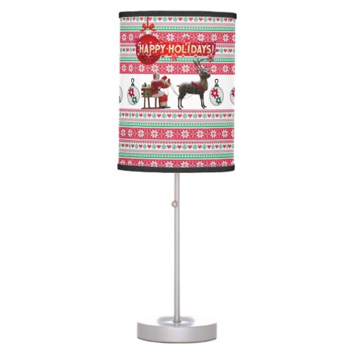 Christmas Lamp Merry Christmas Table Lamp