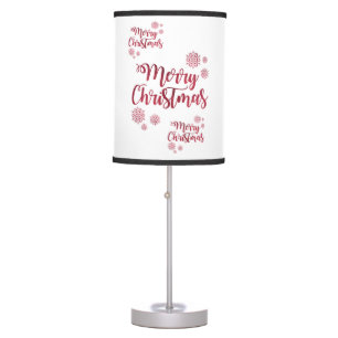 Christmas Lamp, Merry Christmas Table Lamp