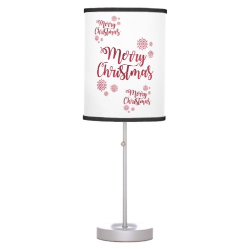 Christmas Lamp Merry Christmas Table Lamp