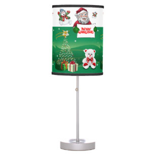 Christmas Lamp, Merry Christmas Table Lamp