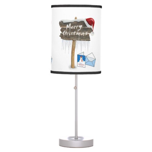 Christmas Lamp Merry Christmas Table Lamp