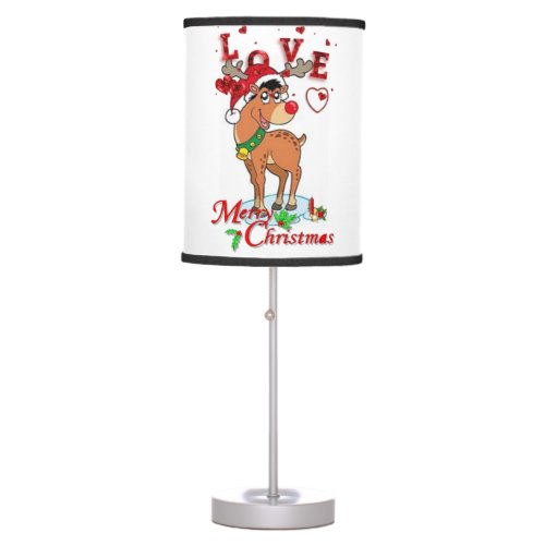 Christmas Lamp Reindeer Table Lamp