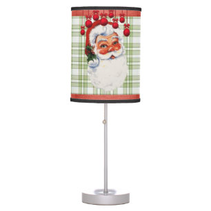 Christmas Lamp, Santa Table Lamp