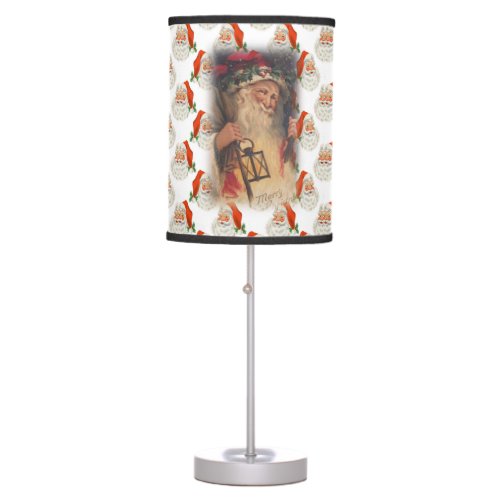 Christmas Lamp Santa Table Lamp