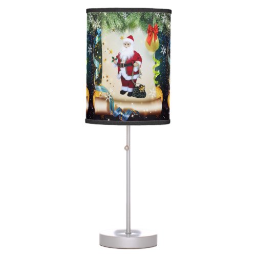 Christmas Lamp Santa Table Lamp