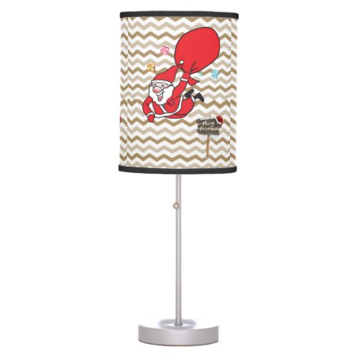 Christmas Lamp Santa Table Lamp