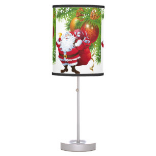 Christmas Lamp, Santa Table Lamp