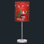 Christmas Lamp, Santa Table Lamp<br><div class="desc">Christmas Lamp

Decorate your home for the Christmas holiday with this unique one of a kind Christmas lamp. 

Something for everyone,  Maria lurdis afonso,  
https://www.zazzle.com/succeedinbeautybarb</div>