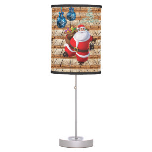 Christmas Lamp, Santa Table Lamp