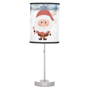 Christmas Lamp, Santa Table Lamp