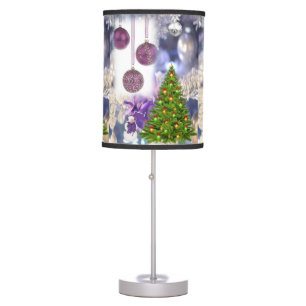 Christmas Lamp, Snowman Table Lamp